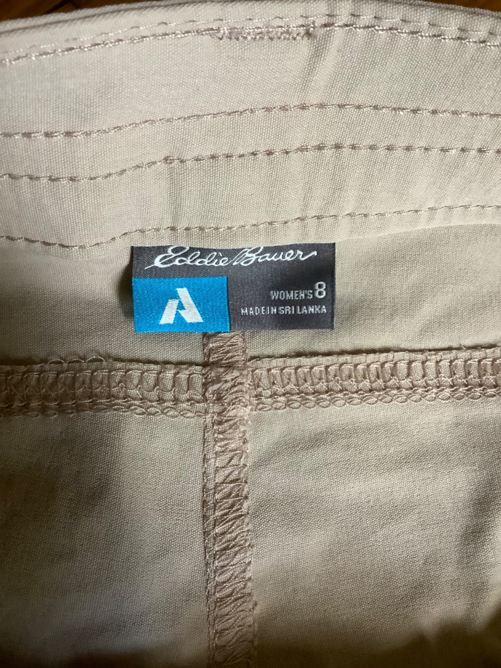 NWT Eddie Bauer Guide Pro Pants Beige Size 8 - Picture 7 of 10